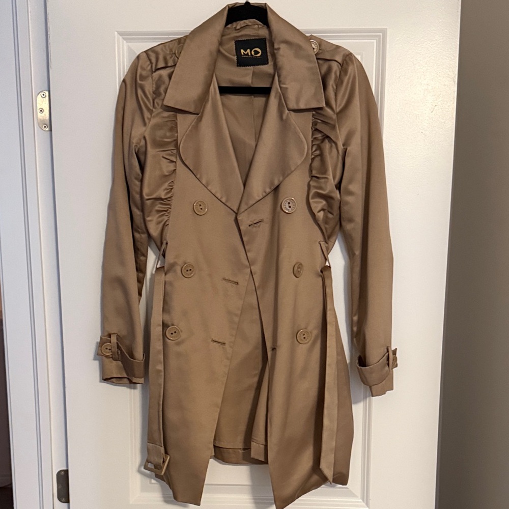 Women's Tan Trench Coat